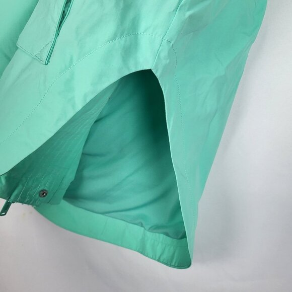 Free People Movement Singing In The Rain Jacket Small Green Hooded Packable NWT - Picture 13 of 14